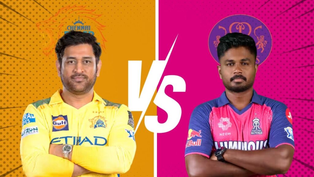 Rajasthan Royals vs Chennai Super Kings Timeline