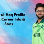 Imam-ul-Haq Profile – Age, Career Info & Stats