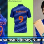 Sanju Samson Jersey Number – A Complete Guide