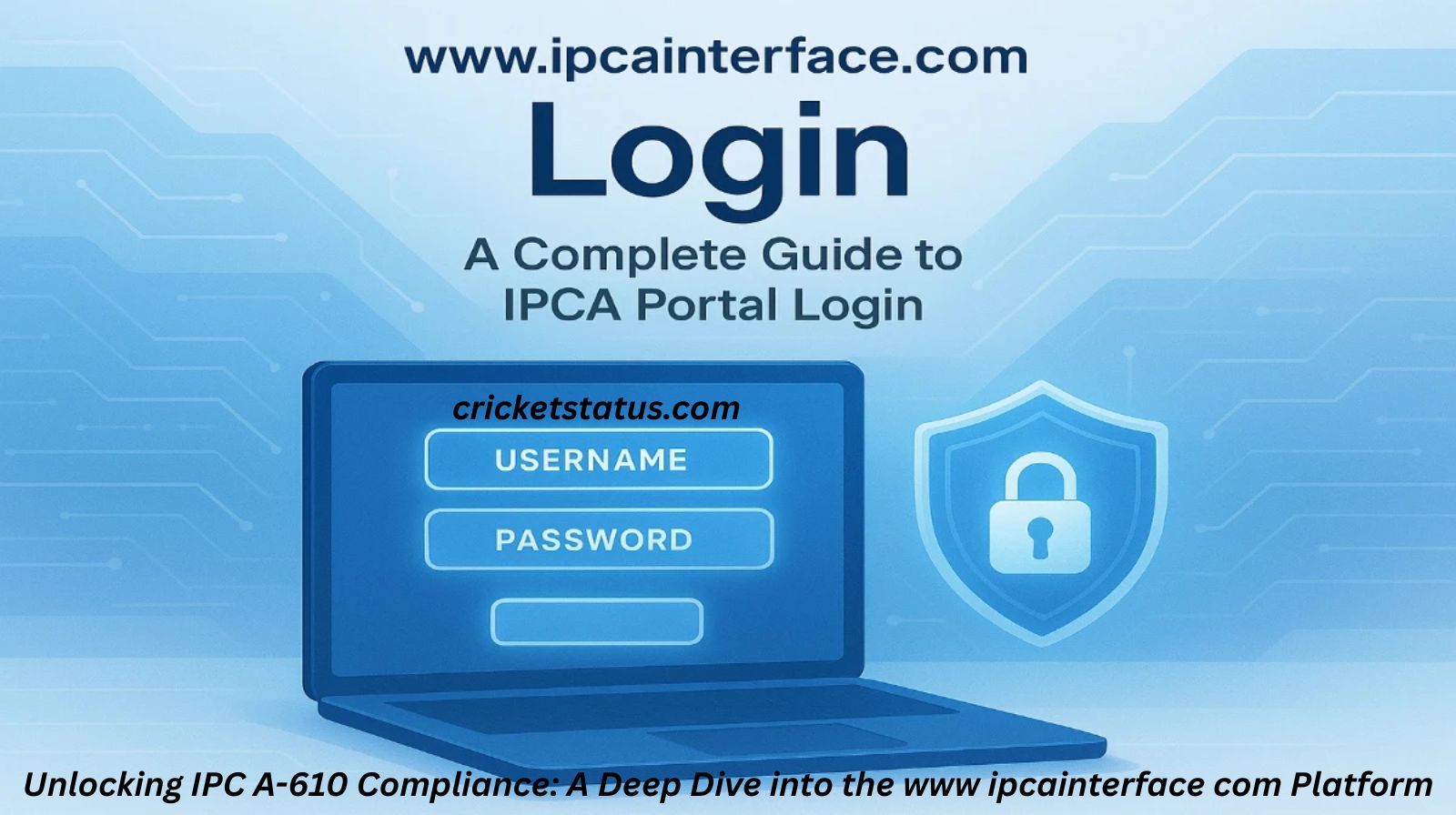 Ipc Status Unlocking IPC A-610 Compliance: A Deep Dive into the www ipcainterface ...