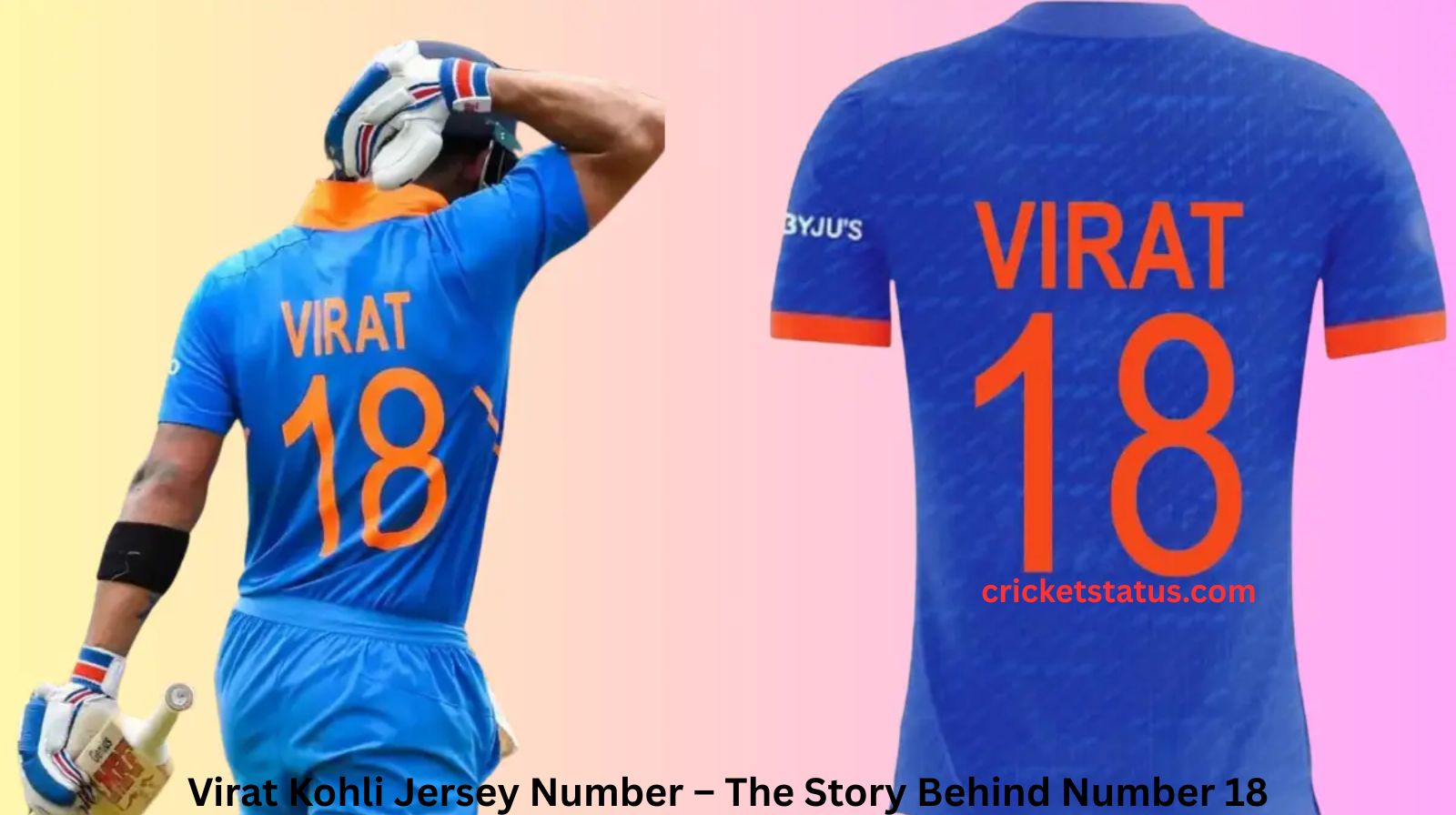 Virat Kohli Jersey Number – The Story Behind Number 18