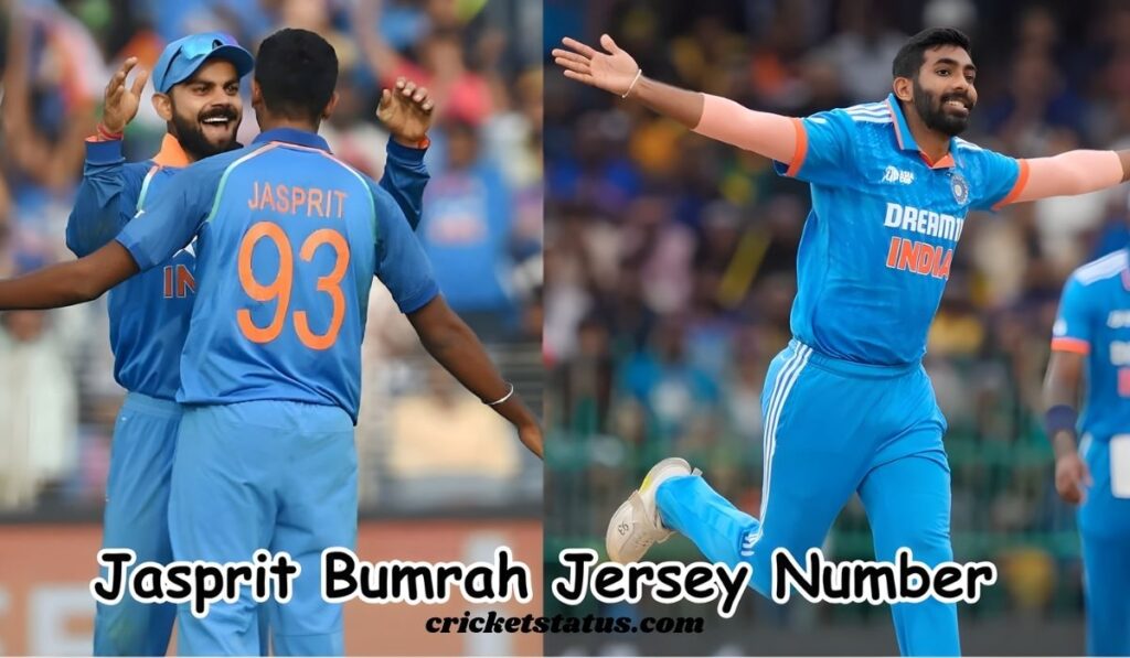 Jasprit Bumrah Jersey Number: The Story Behind 93