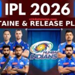 MI Retained & Released Players List for IPL 2026 - Full Squad Update