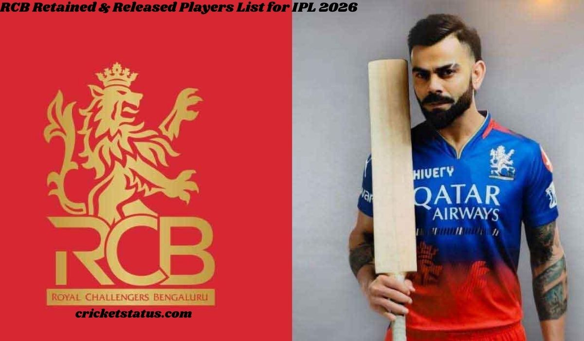 RCB Retained & Released Players List for IPL 2026 - Full Breakdown