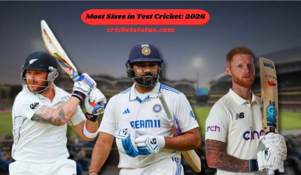 Most Sixes in Test Cricket: Top Players, Records, and Complete Analysis