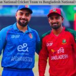 Afghanistan National Cricket Team vs Bangladesh National Cricket Team Timeline – Full Match History & Records