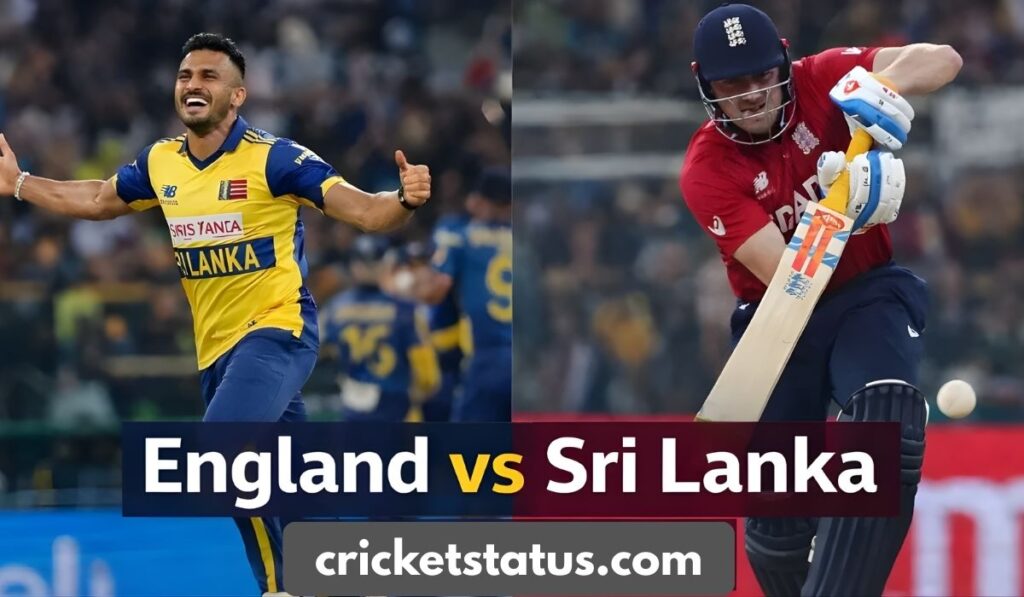 England Cricket Team vs Sri Lanka National Cricket Team Standings 2026 – Full Stats & Records