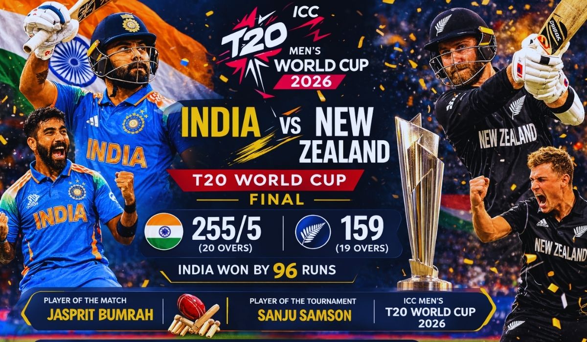 India vs New Zealand T20 World Cup Scorecard ICC Men's Cricket | Full Review