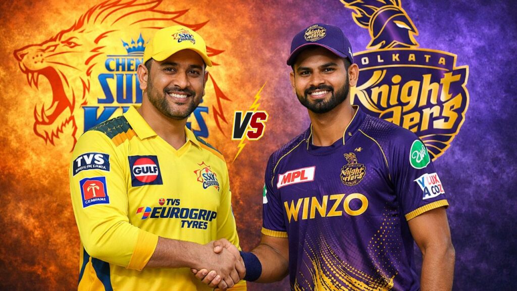 Chennai Super Kings vs Kolkata Knight Riders – Full Match Analysis, Scorecard, Highlights & Insights (IPL 2026)