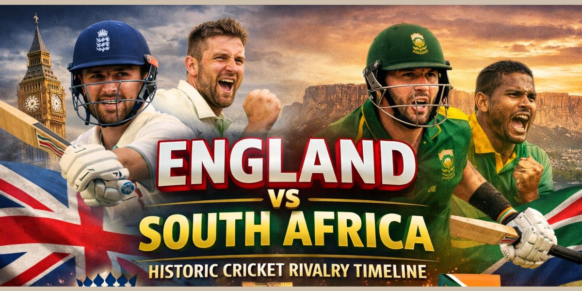 England Cricket Team vs South Africa National Cricket Team Timeline – Complete History & Records