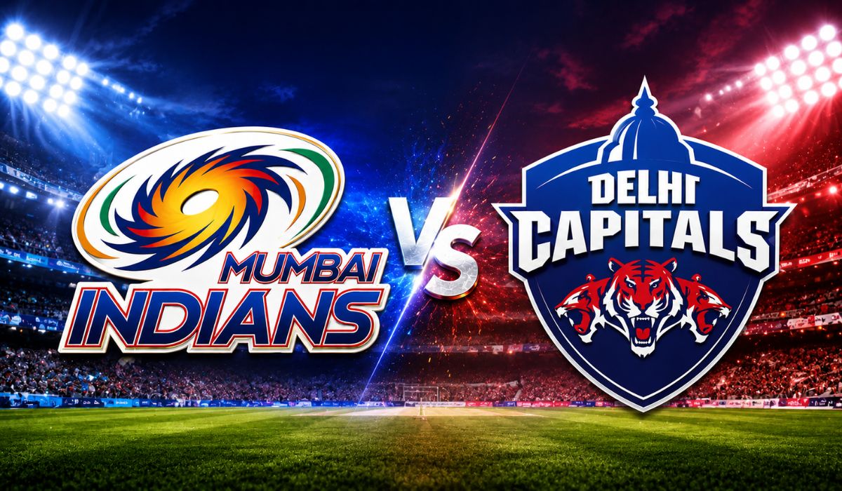 Mumbai Indians vs Delhi Capitals Timeline